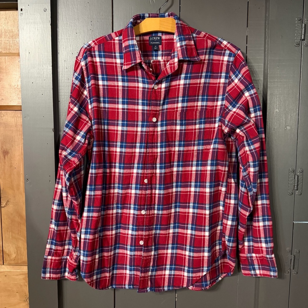 J. Crew Flannel! Like new! 🔥